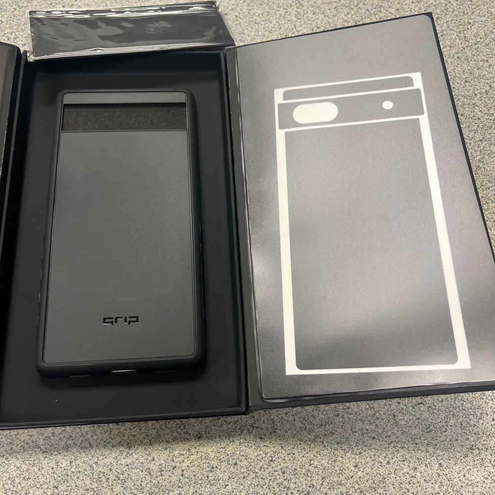 dbrand Grip Case for Google Pixel 6a Matte‎ Black Protective Phone Cover